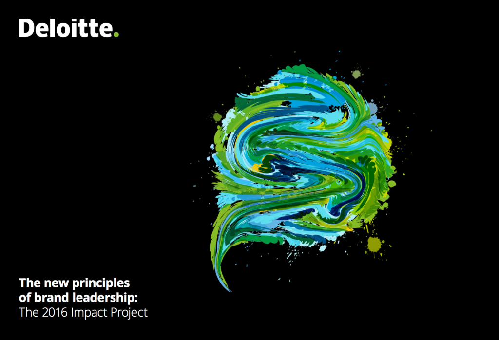 Deloitte Global's Impact Project reveals new principles of brand leadership and loyalty